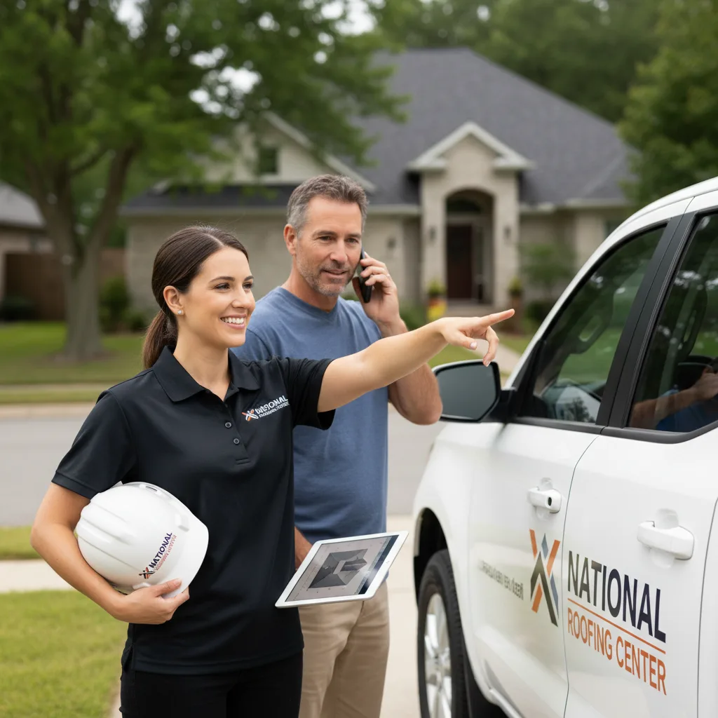 National Roofing Center customer support in Lennox